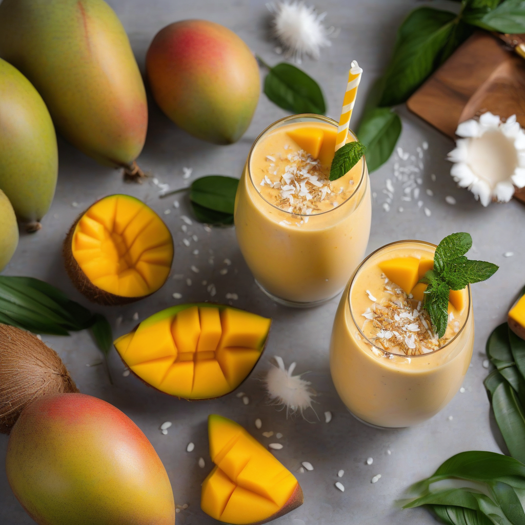 Mango Coconut Smoothie