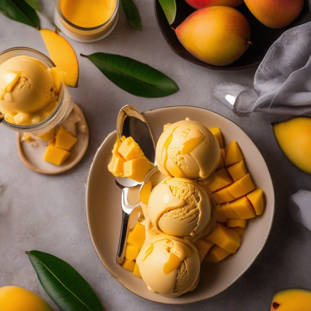 Mango Ice Cream