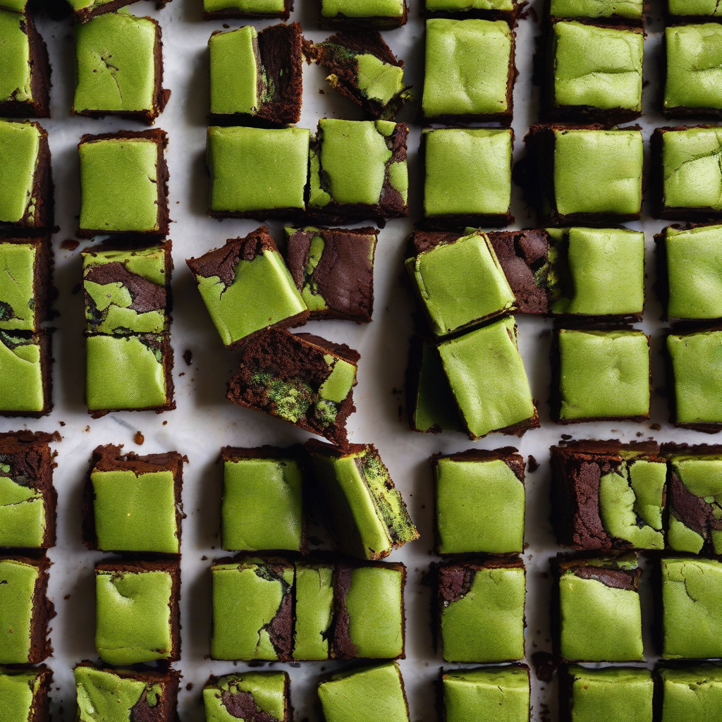 Brownies Matcha