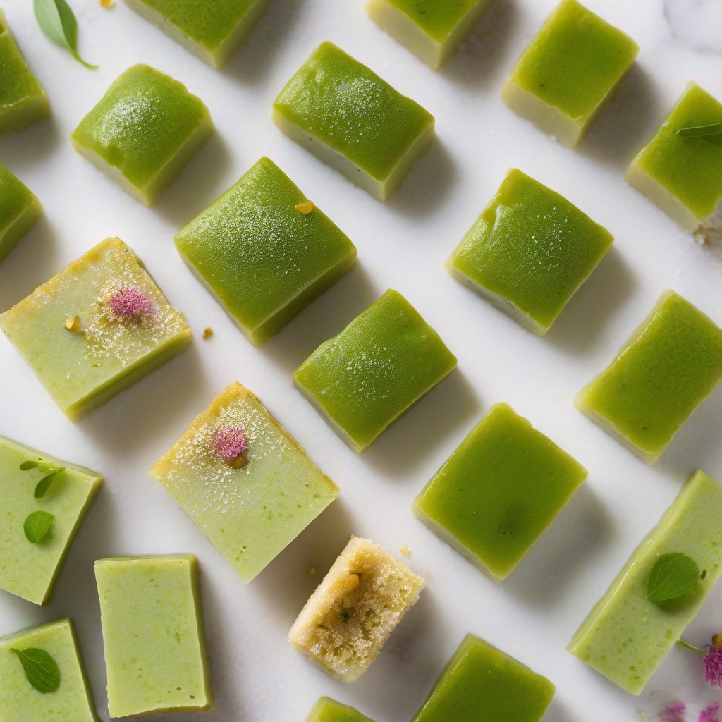 Matcha Butter Mochi