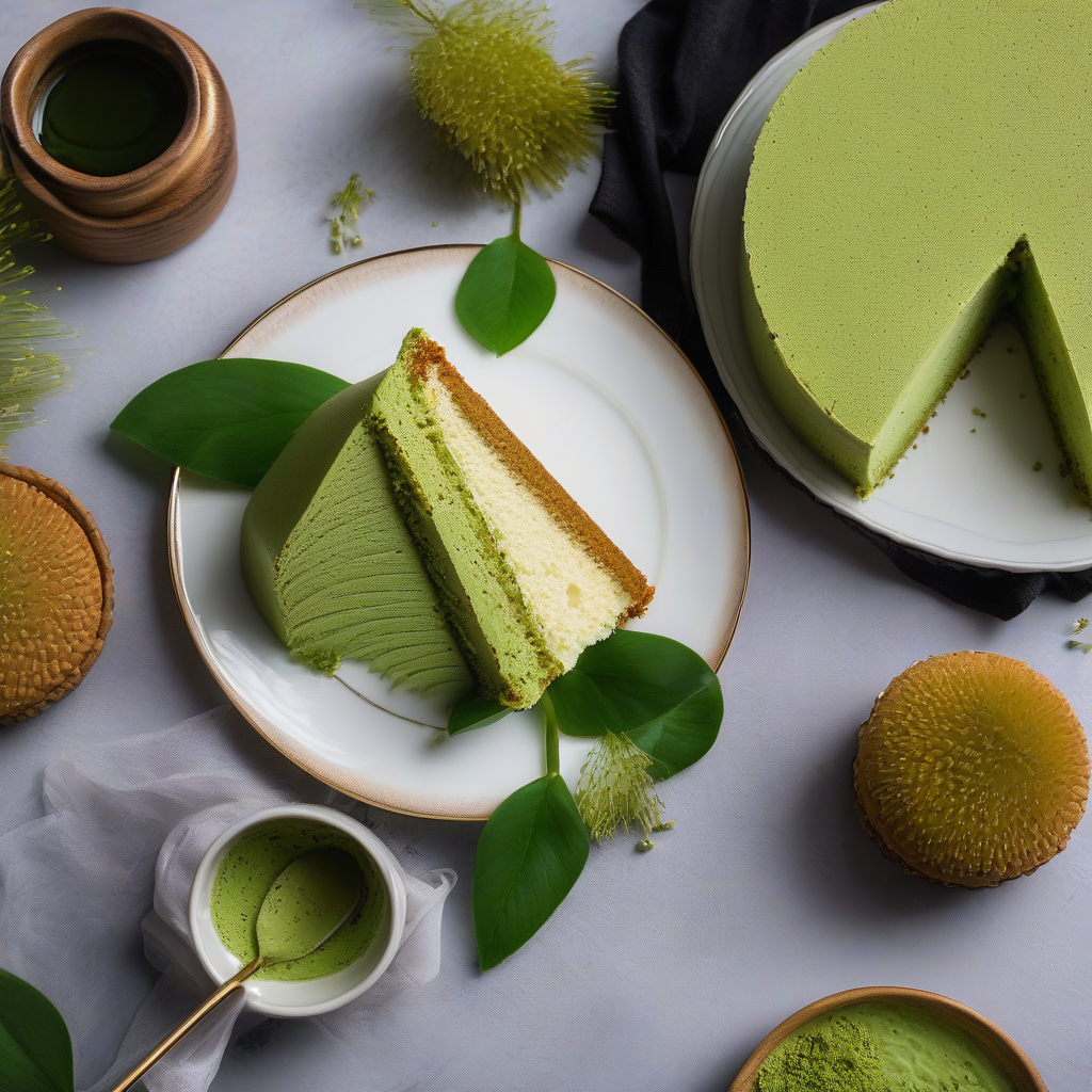 Matcha Chiffon Cake