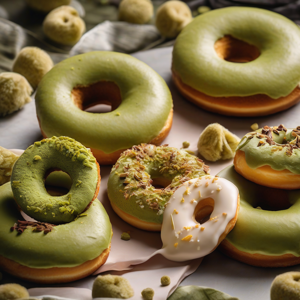 donat matcha