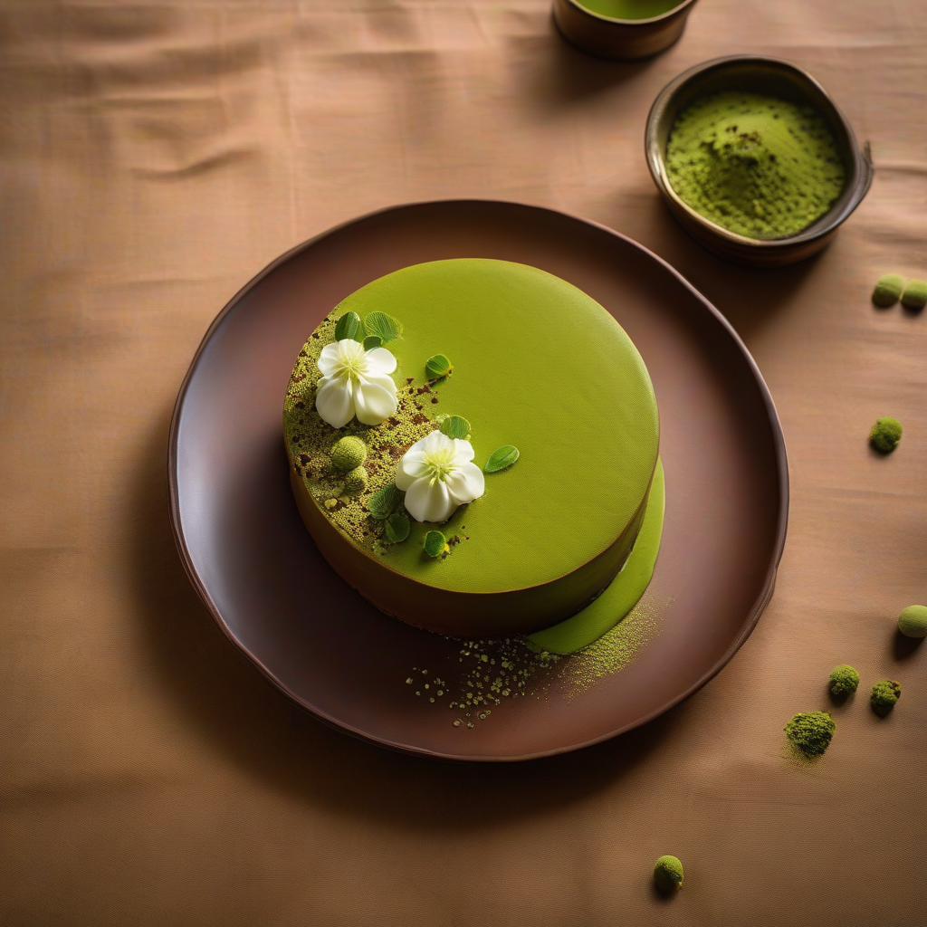 Matcha Gateau au Chocolat