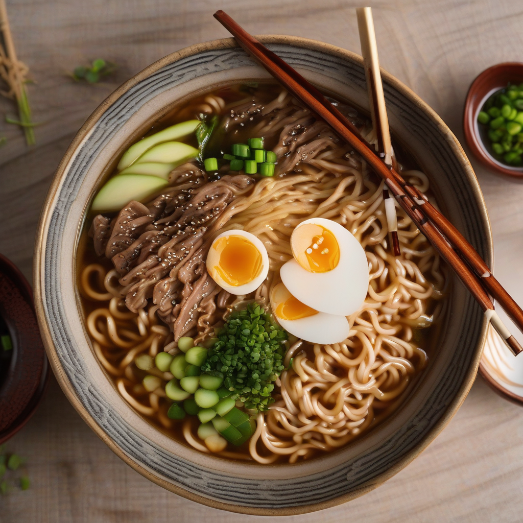 Mazesoba (Mazemen) - Japanese Brothless Ramen