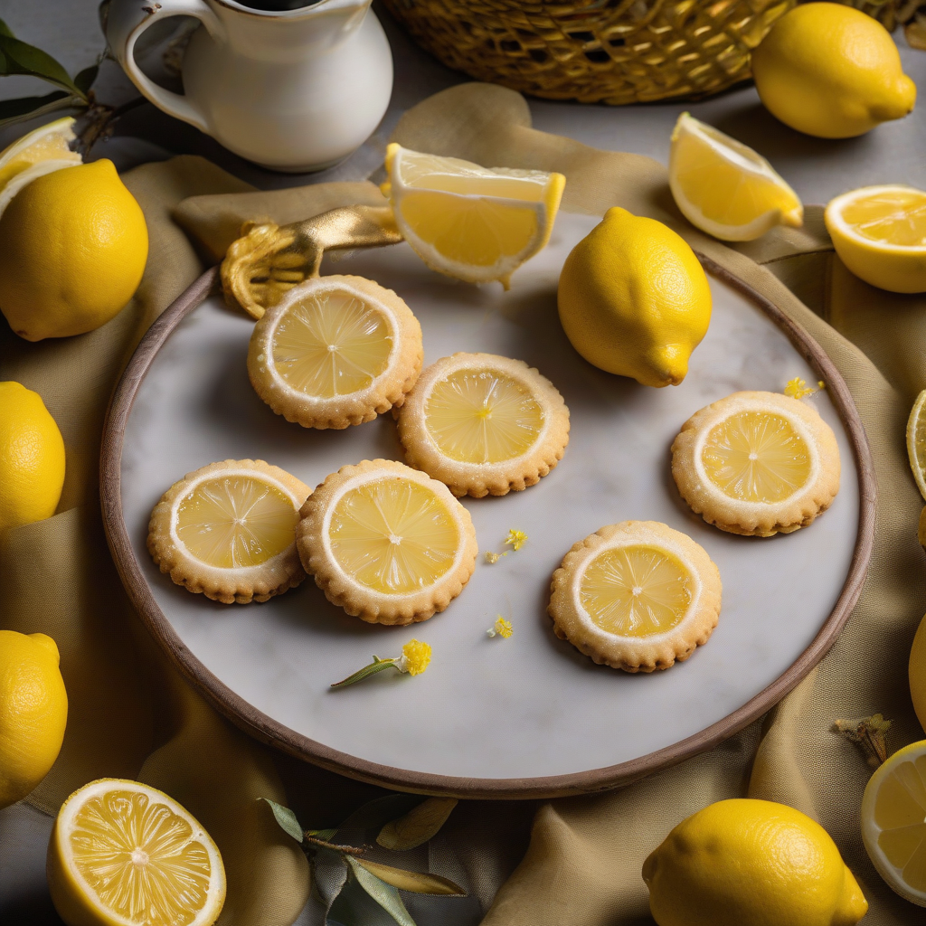 Meyer Lemon Cookies (Sables)