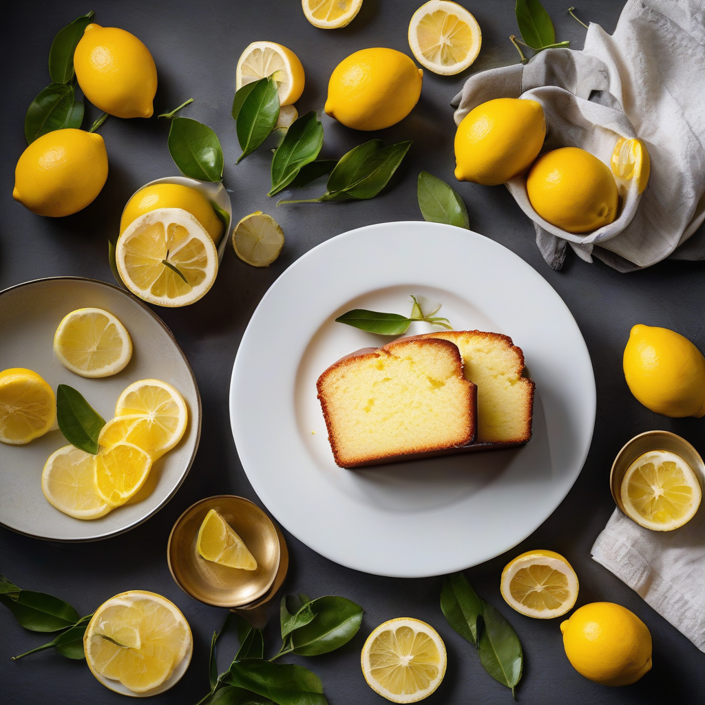 Meyer Lemon Pound Cake