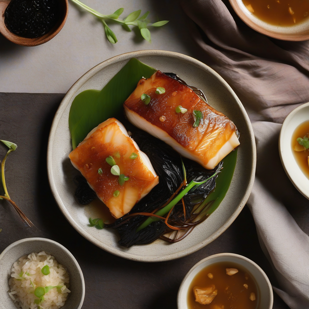 Miso Cod (Cod Hitam dengan Miso)