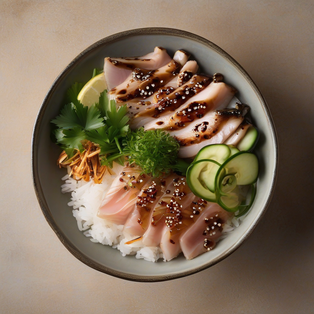 Miso-Marinated Hamachi Bowl