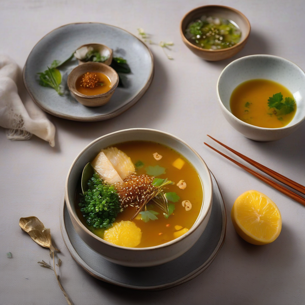 Sup Miso dengan Yuzu Kosho