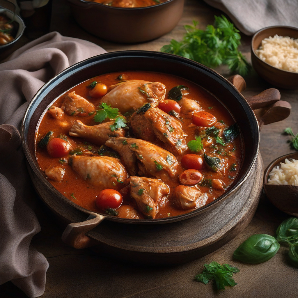 Miso Tomato Chicken Stew
