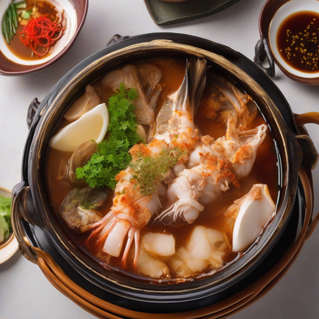 Monkfish Hot Pot (Anko Nabe)