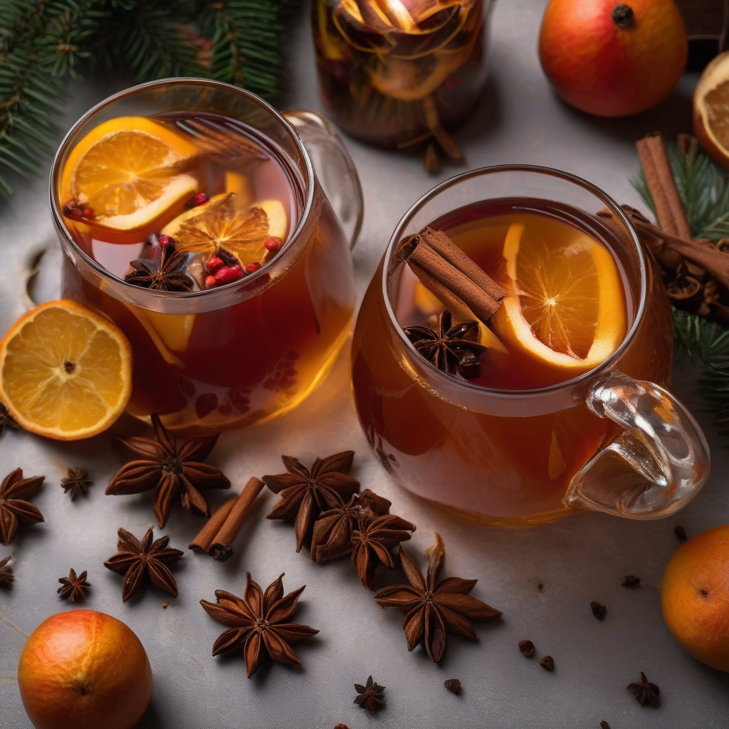 Mulled Cider (With Wine) and Homemade Mulling Spices