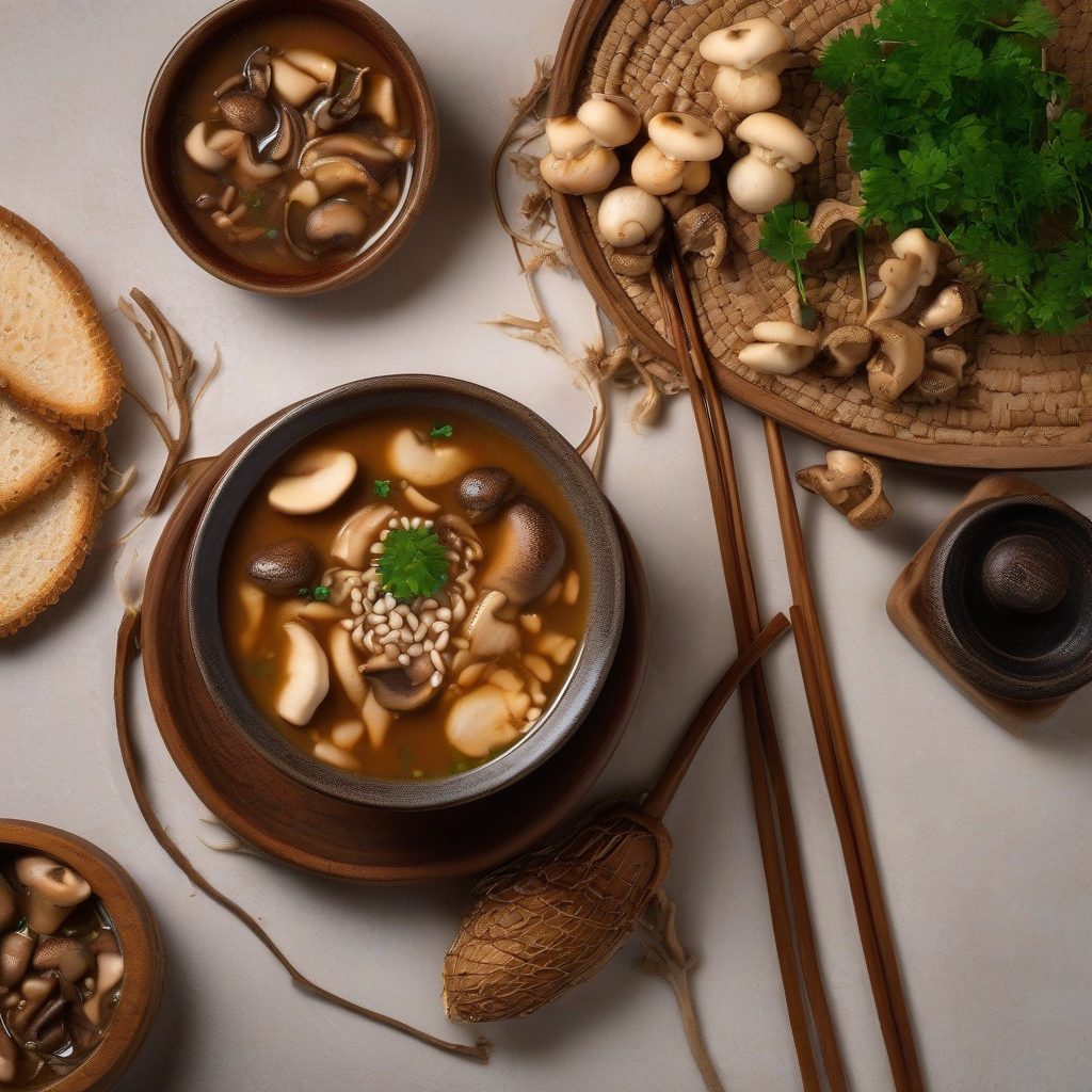 Nameko Mushroom Miso Soup