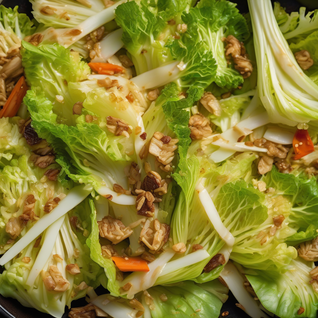 Napa Cabbage Stir-Fry