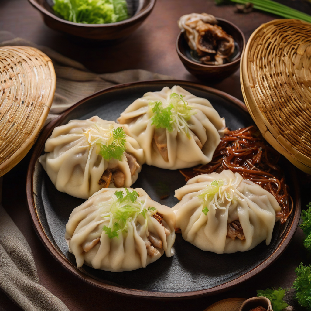 Nikuman (Steamed Pork Buns)