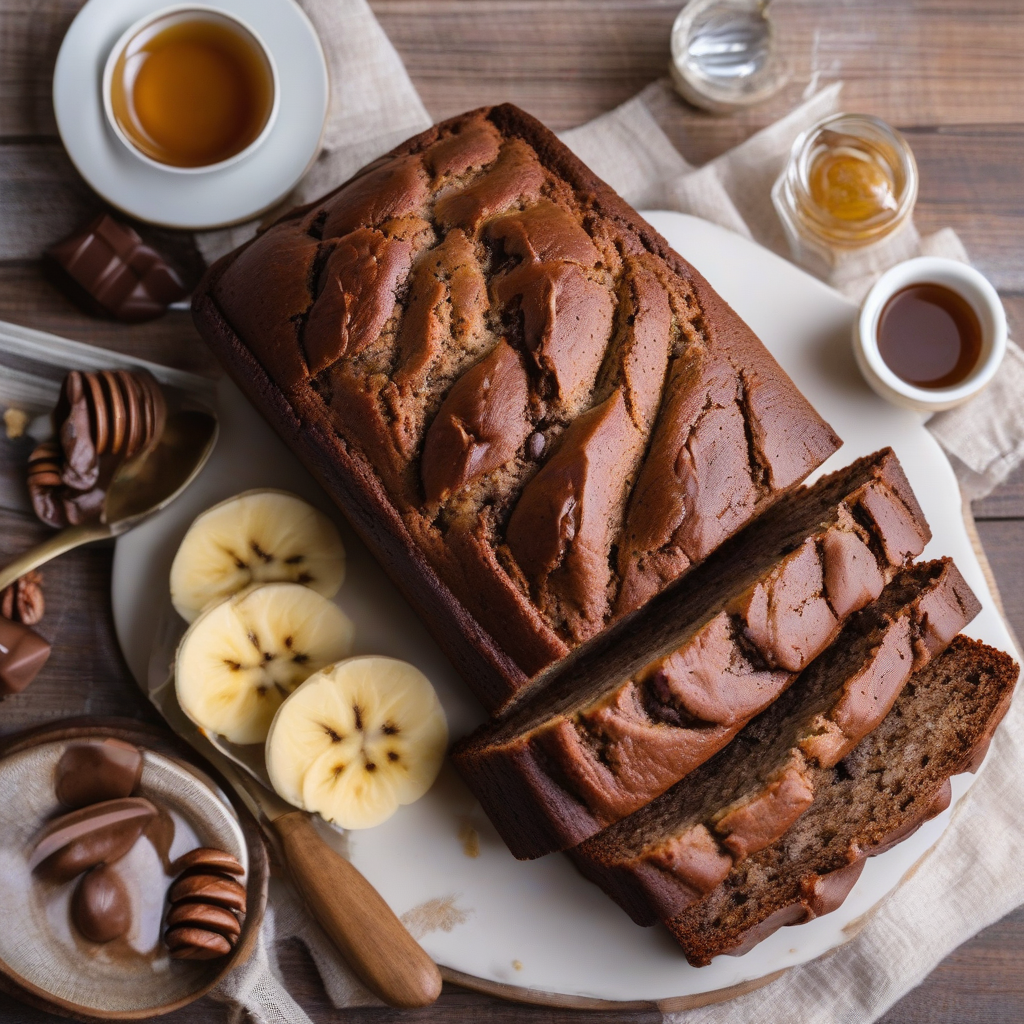 Nutella Banana Bread