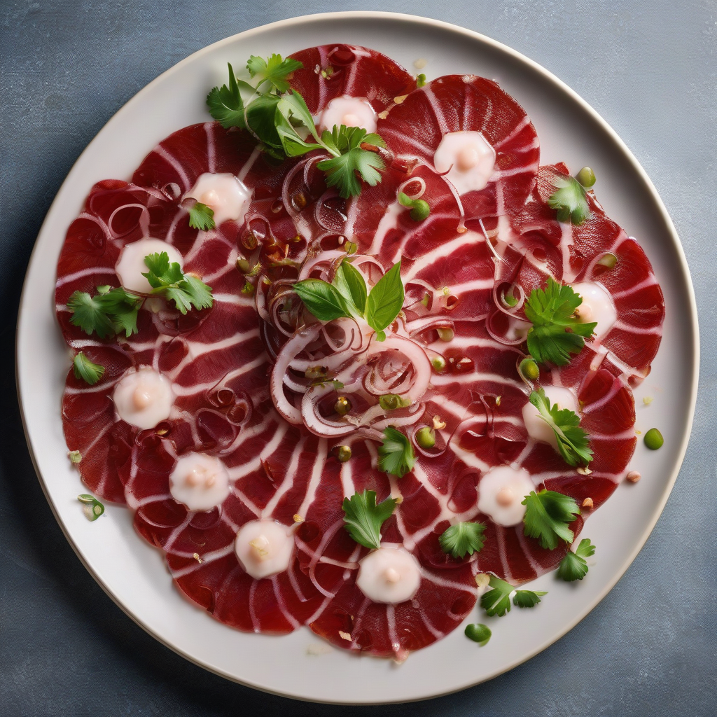 Gurita Carpaccio