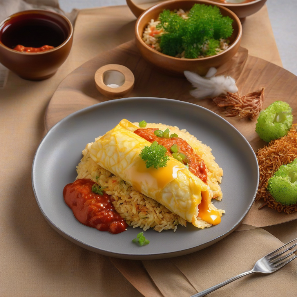 Omurice (Omelette Rice)