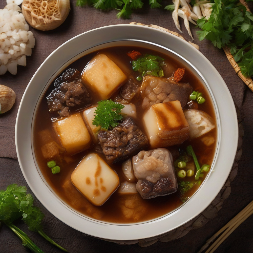 Oxtail Oden (Japanese Fish Cake Stew)