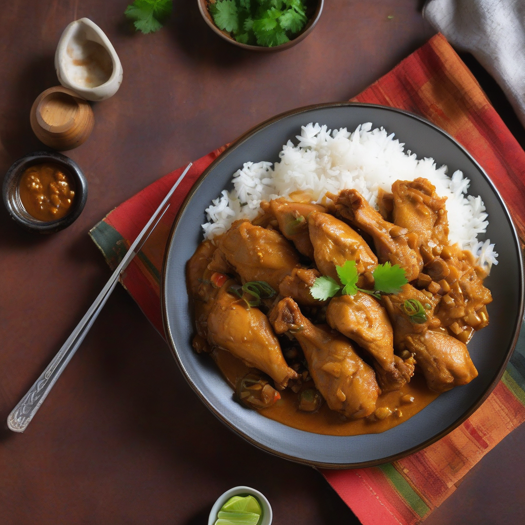 Pan-Fried Curry Chicken