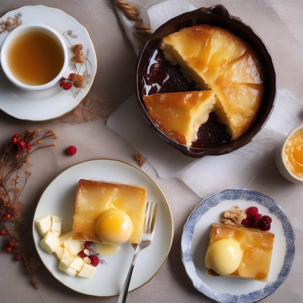Pan Pudding (Japanese Milk Bread Pudding)