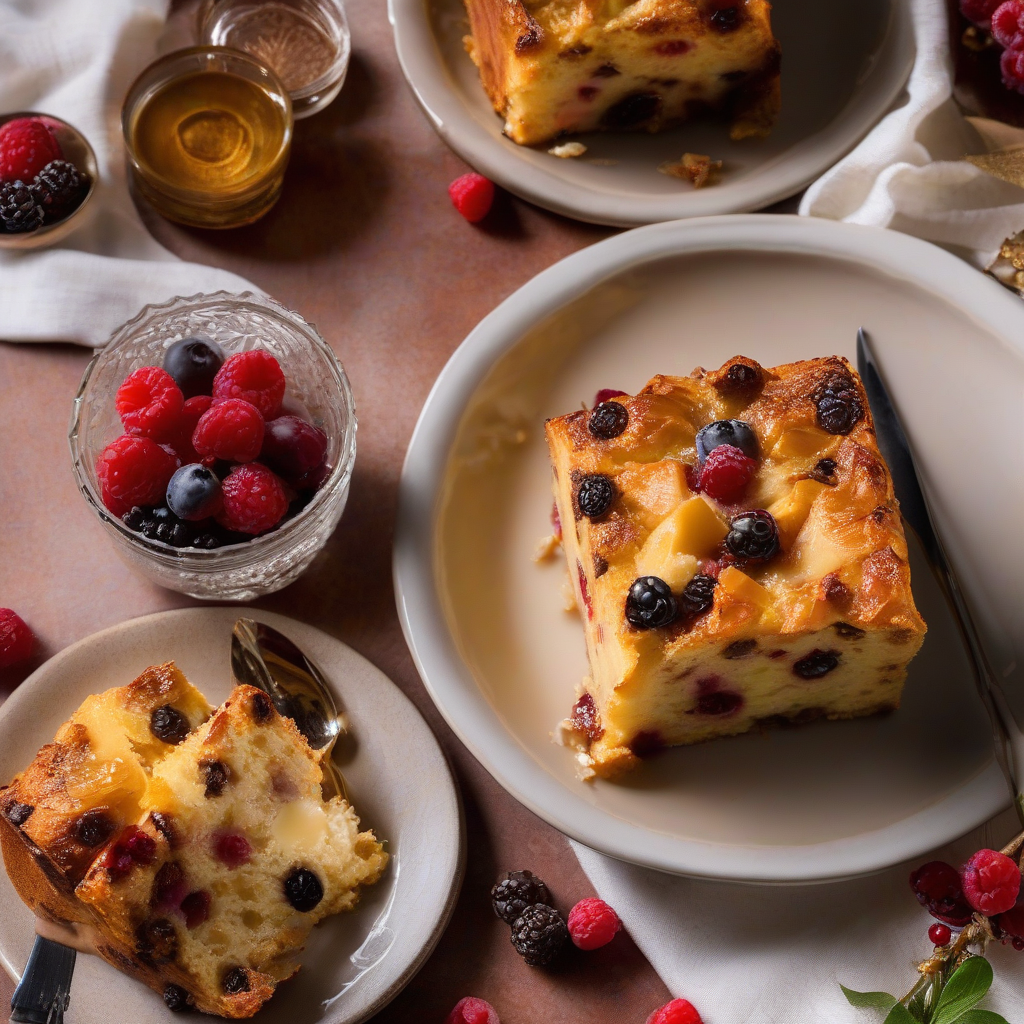 Panettone Bread Pudding