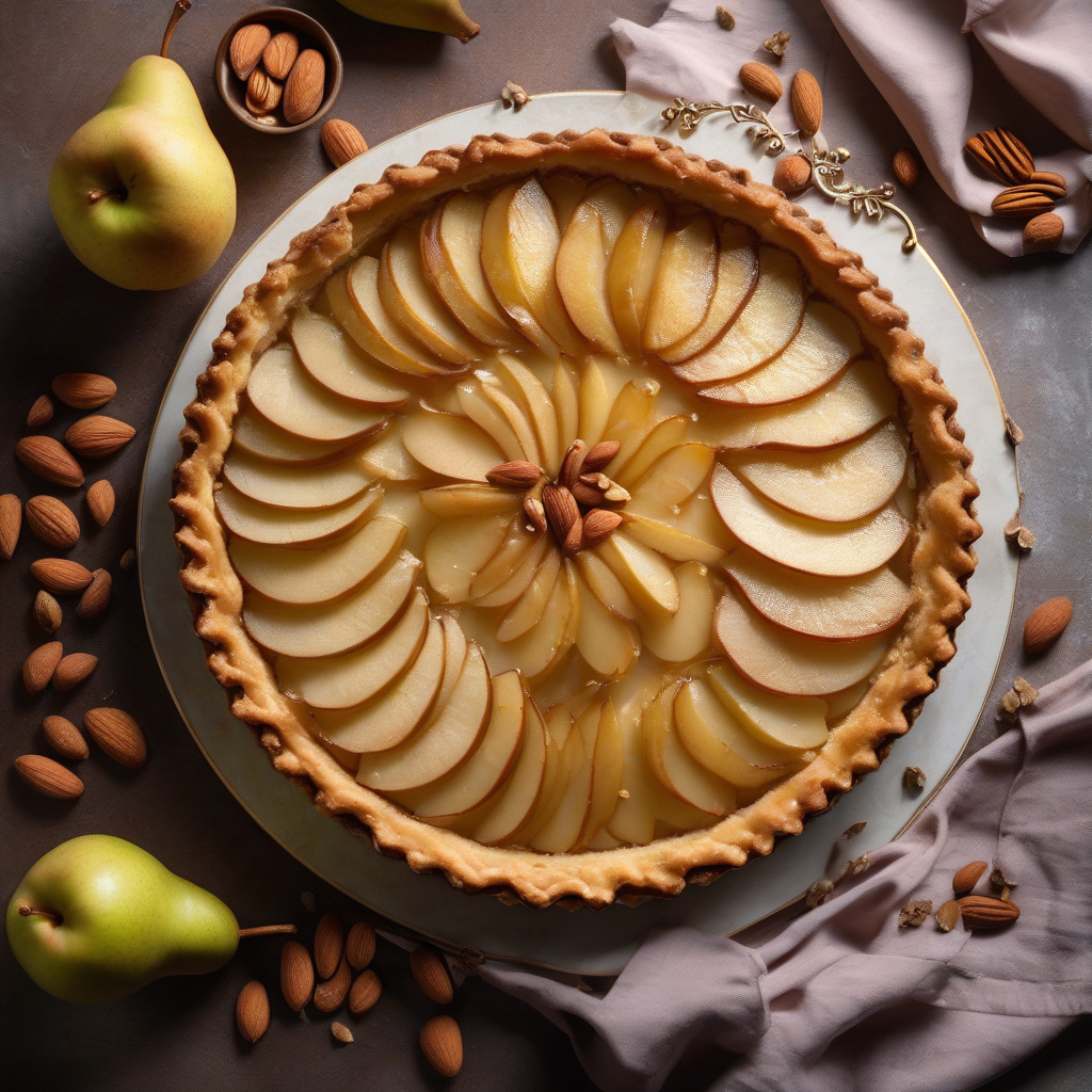 Pear and Almond Tart