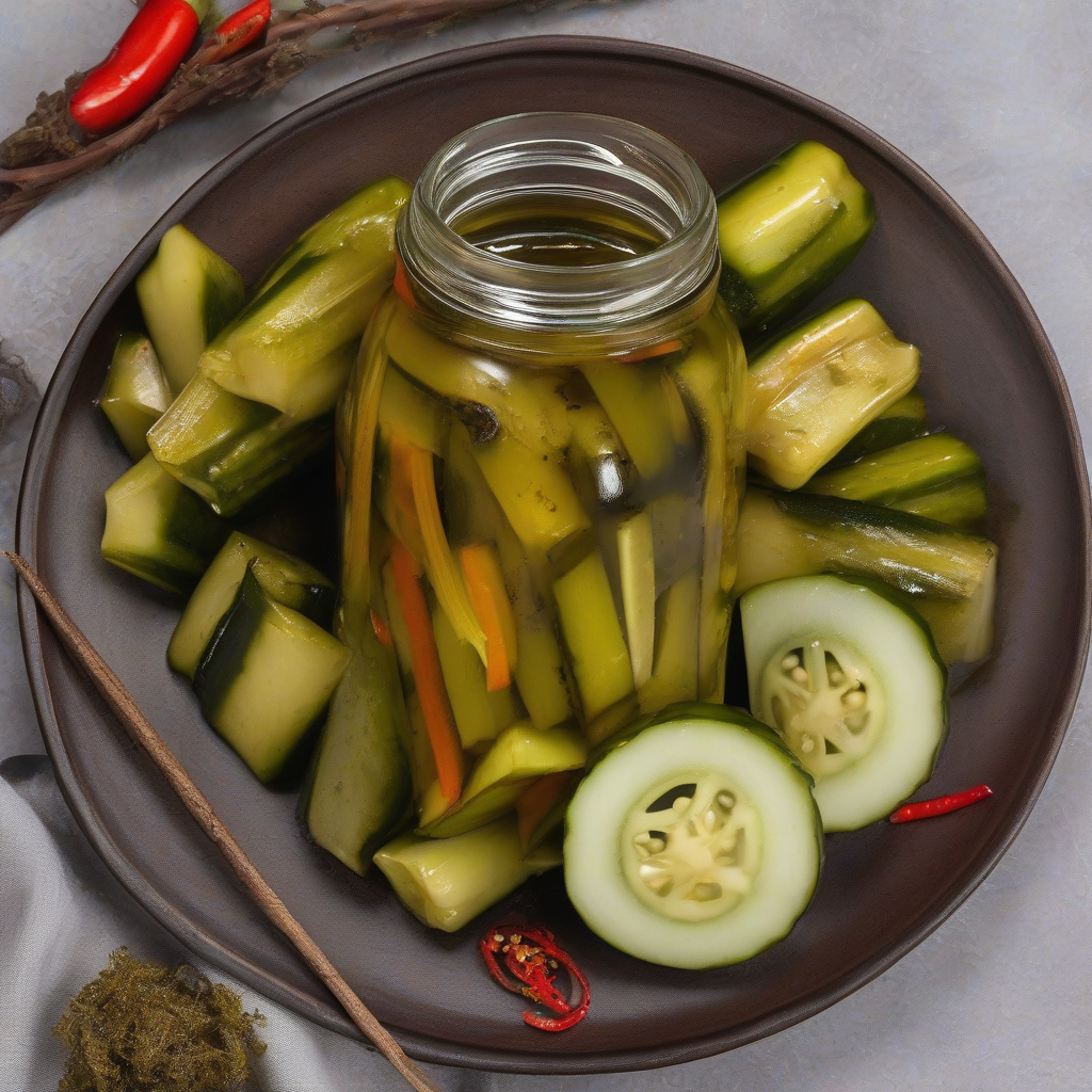 Acar Mentimun dengan Jahe