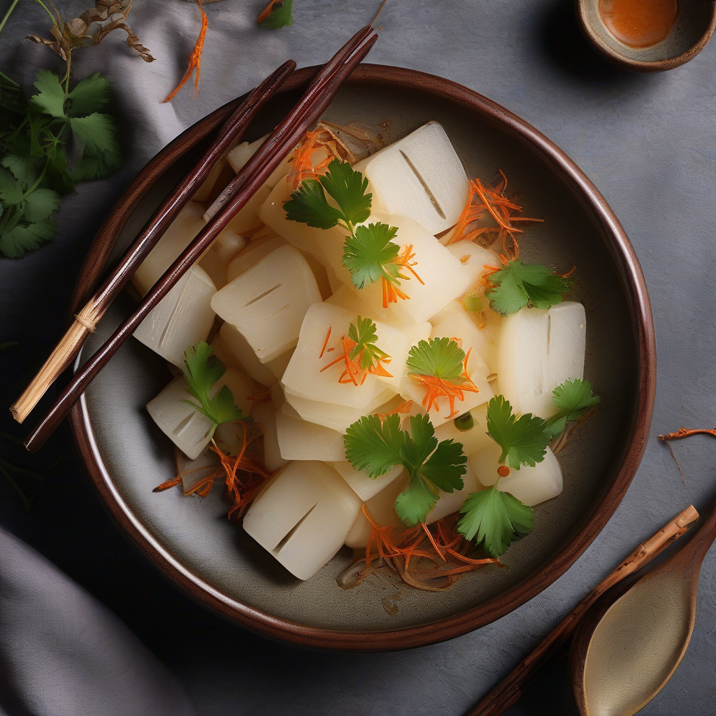 Pickled Daikon with Shio Koji