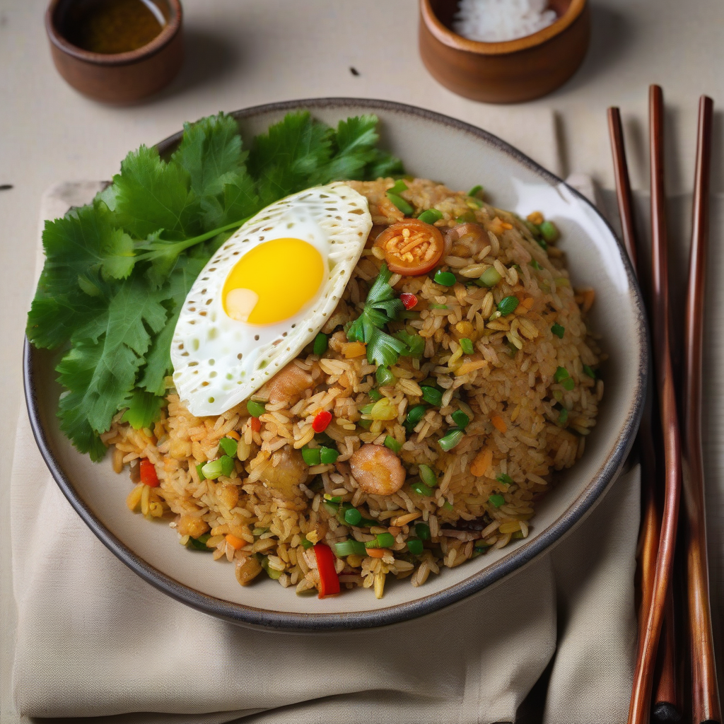 Pickled Mustard Greens Fried Rice (Takana Chahan)