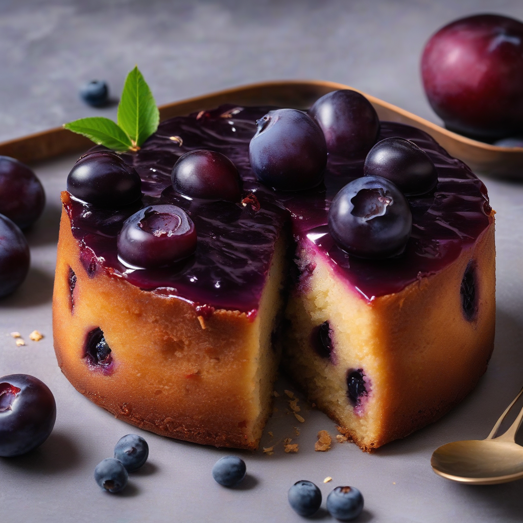 Kue Plum (Blueberry dan Persik Juga!)