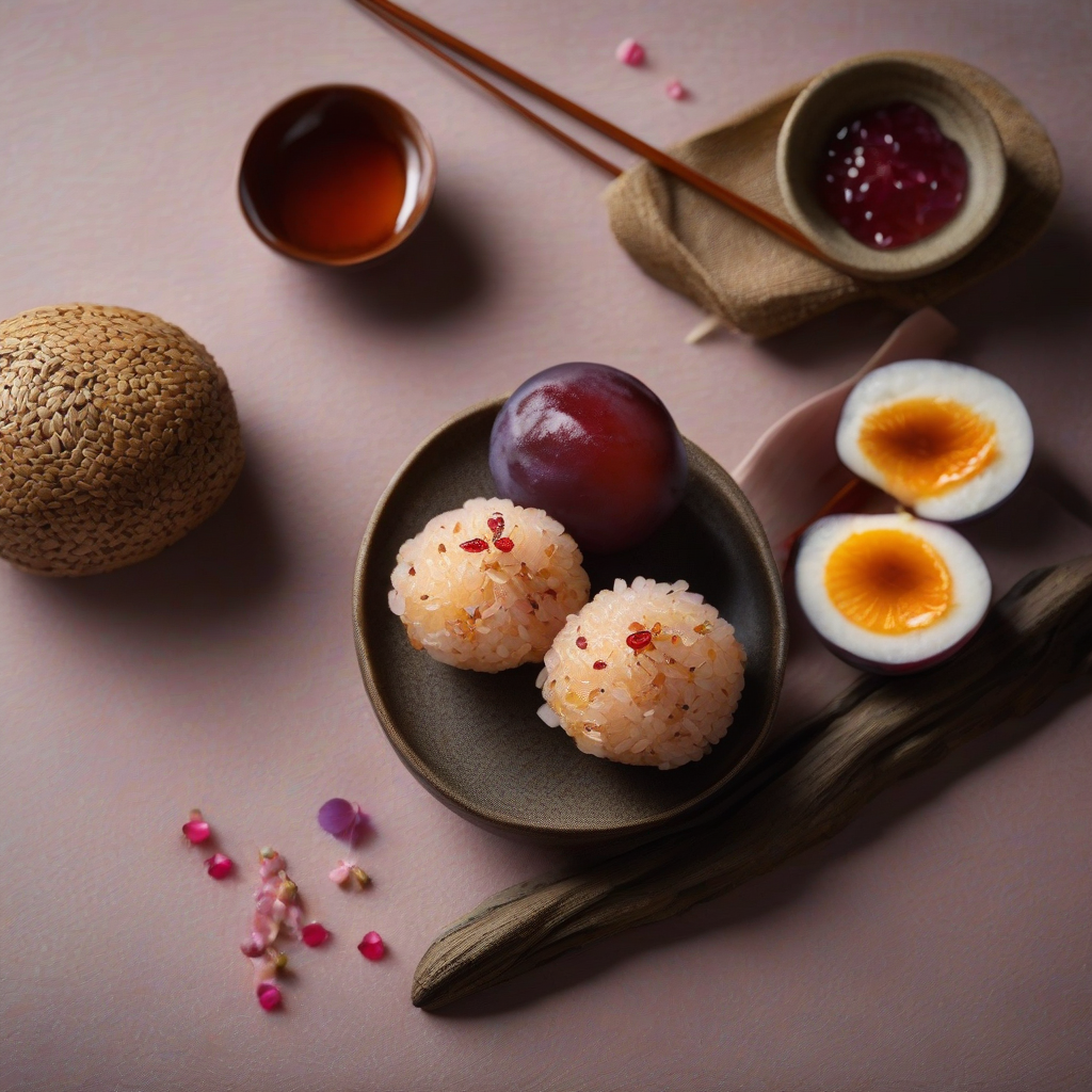 Plum Rice Ball