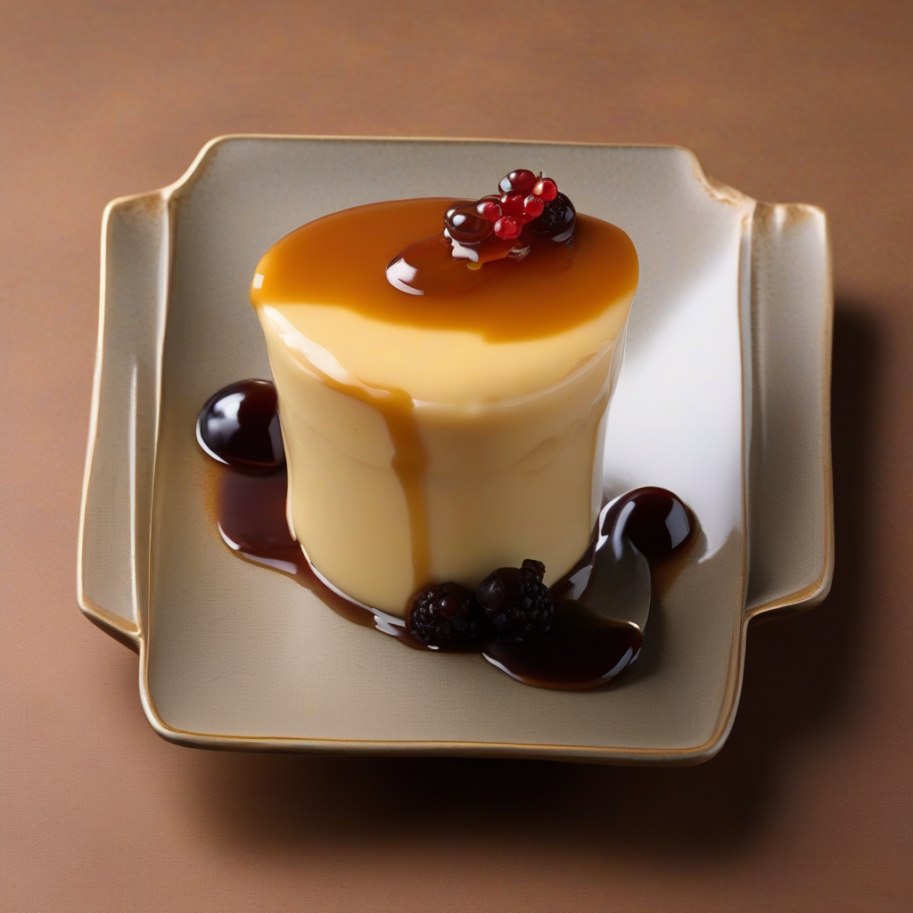 Purin (Japanese Custard Pudding)