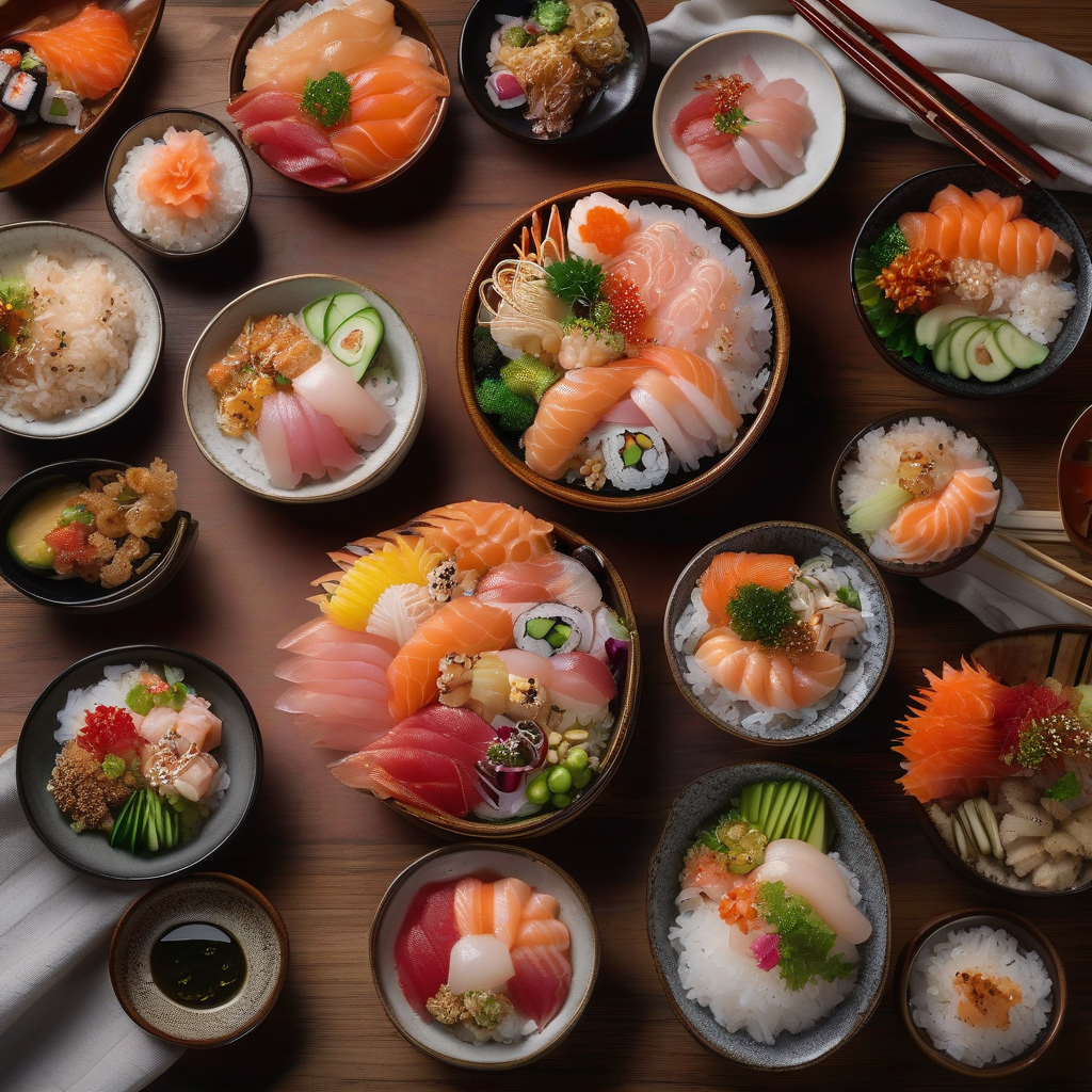 Chirashi Sushi yang Cepat dan Mudah