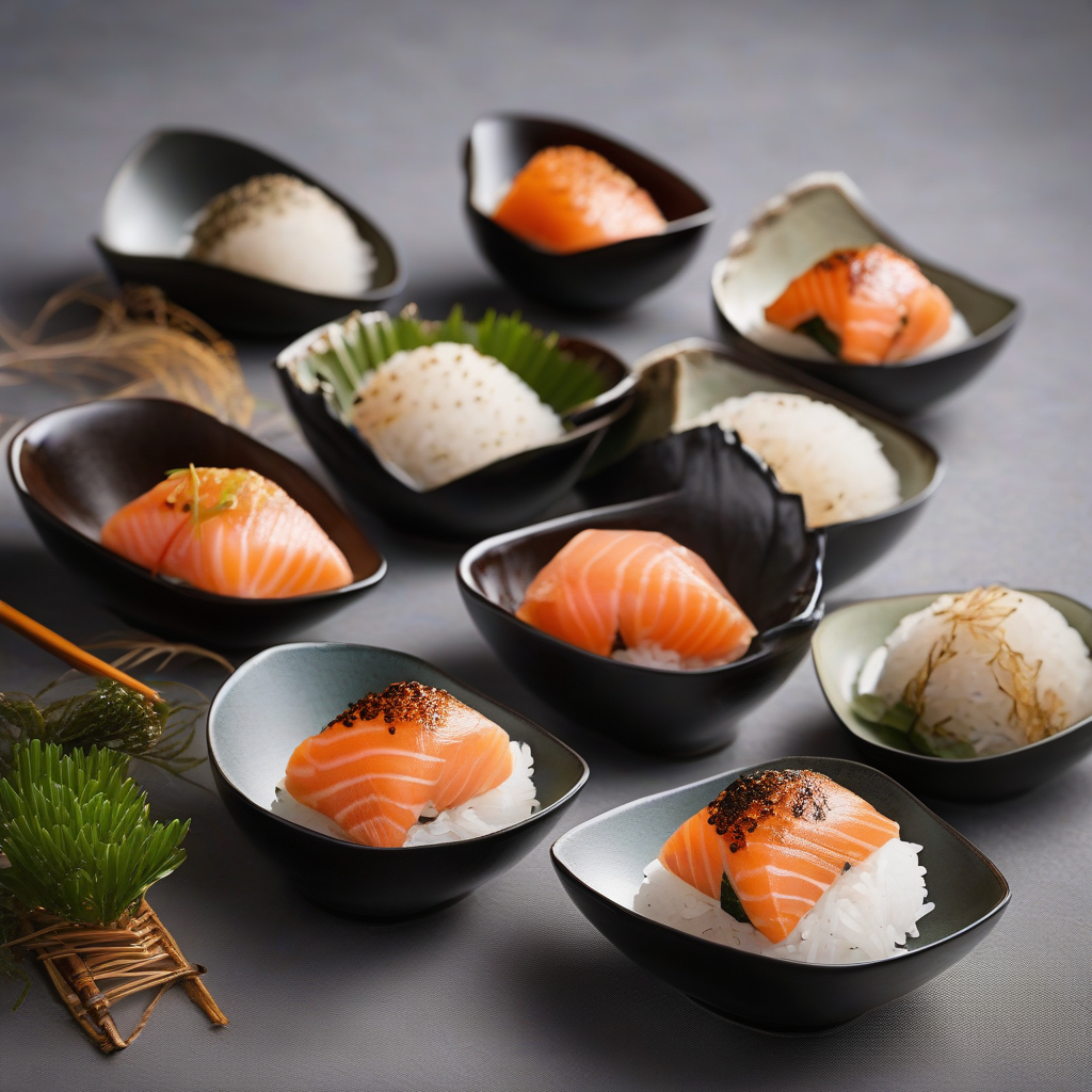 Salmon dan Shio Kombu Onigiri