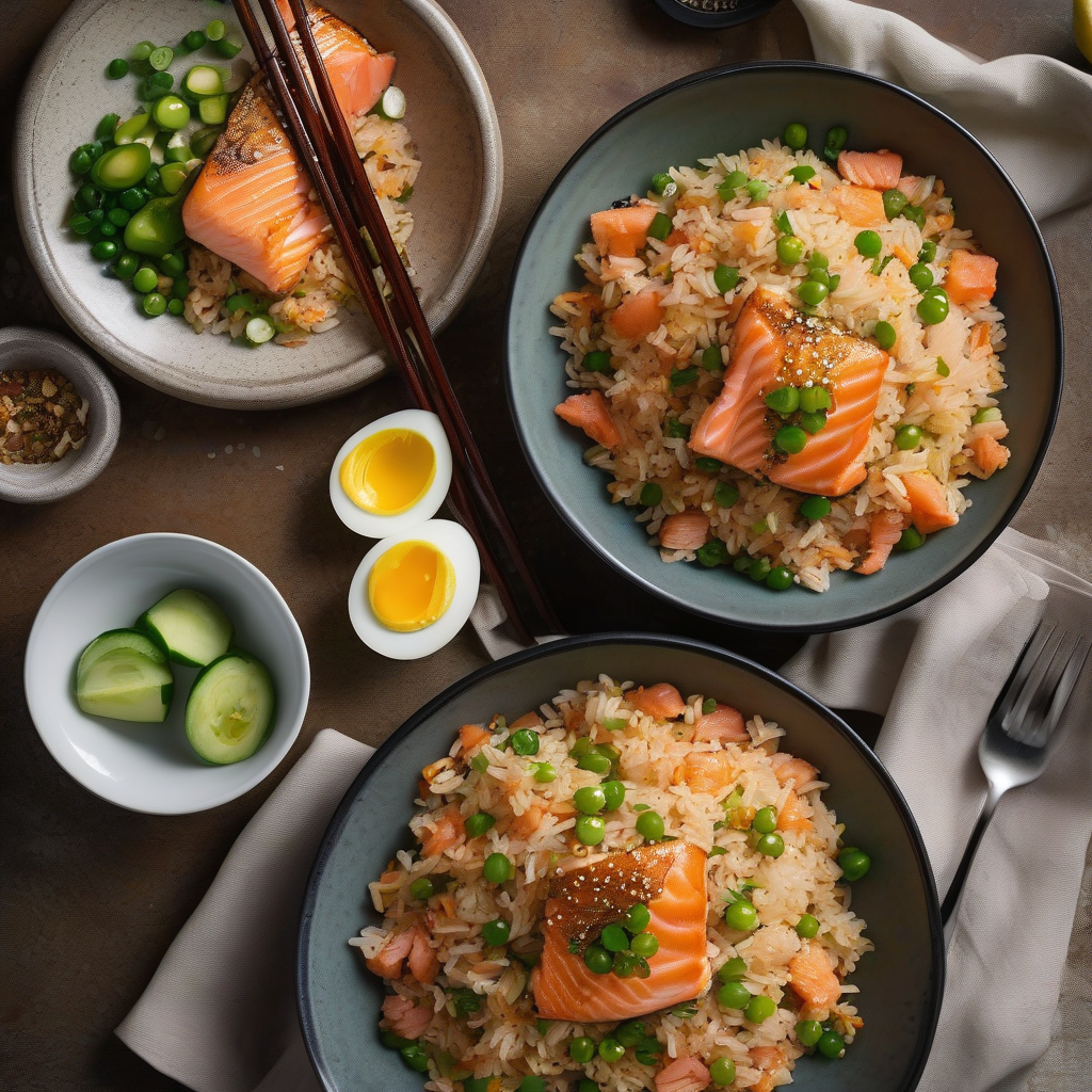 Salmon Fried Rice