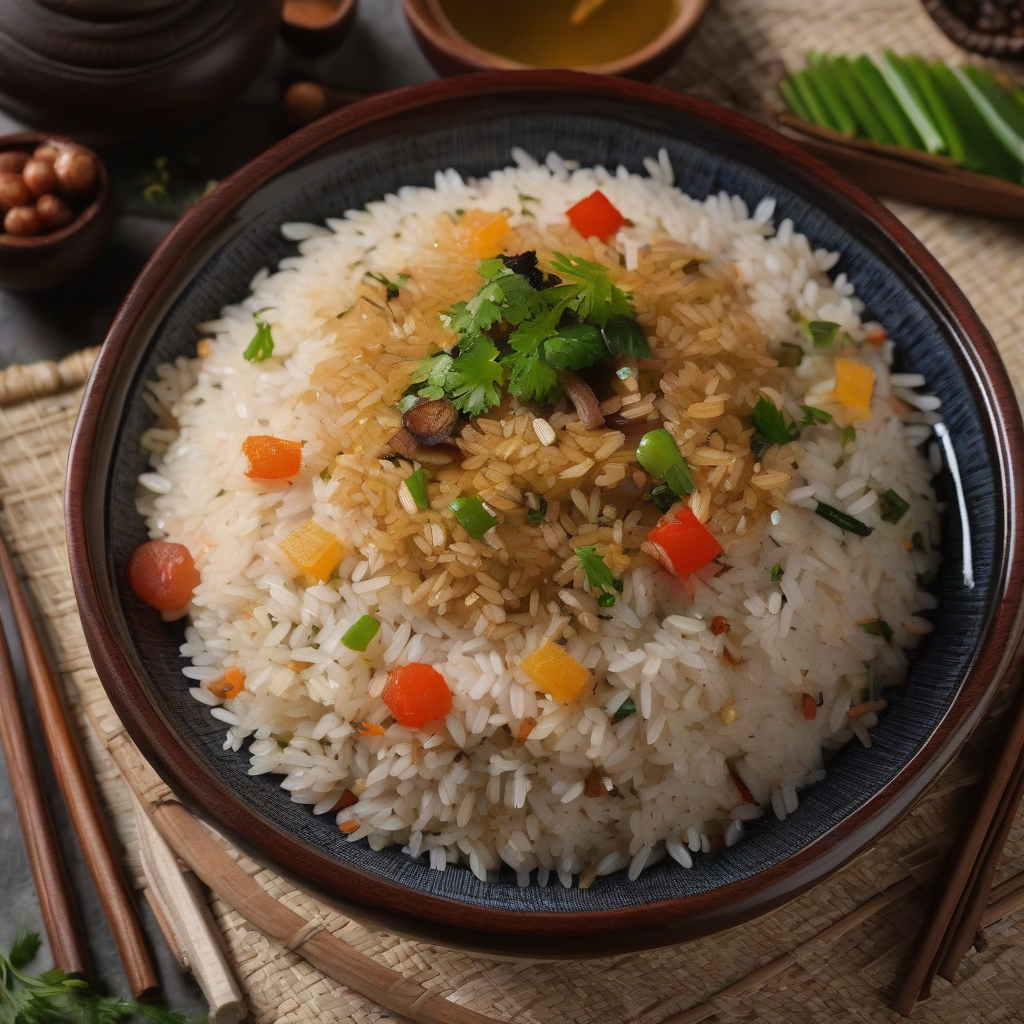 Sansai Gohan (Rice with Mountain Vegetables)