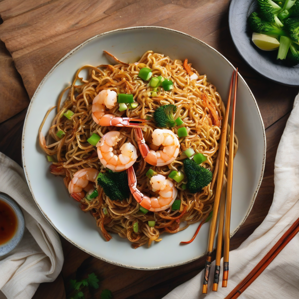 Shrimp Yakisoba