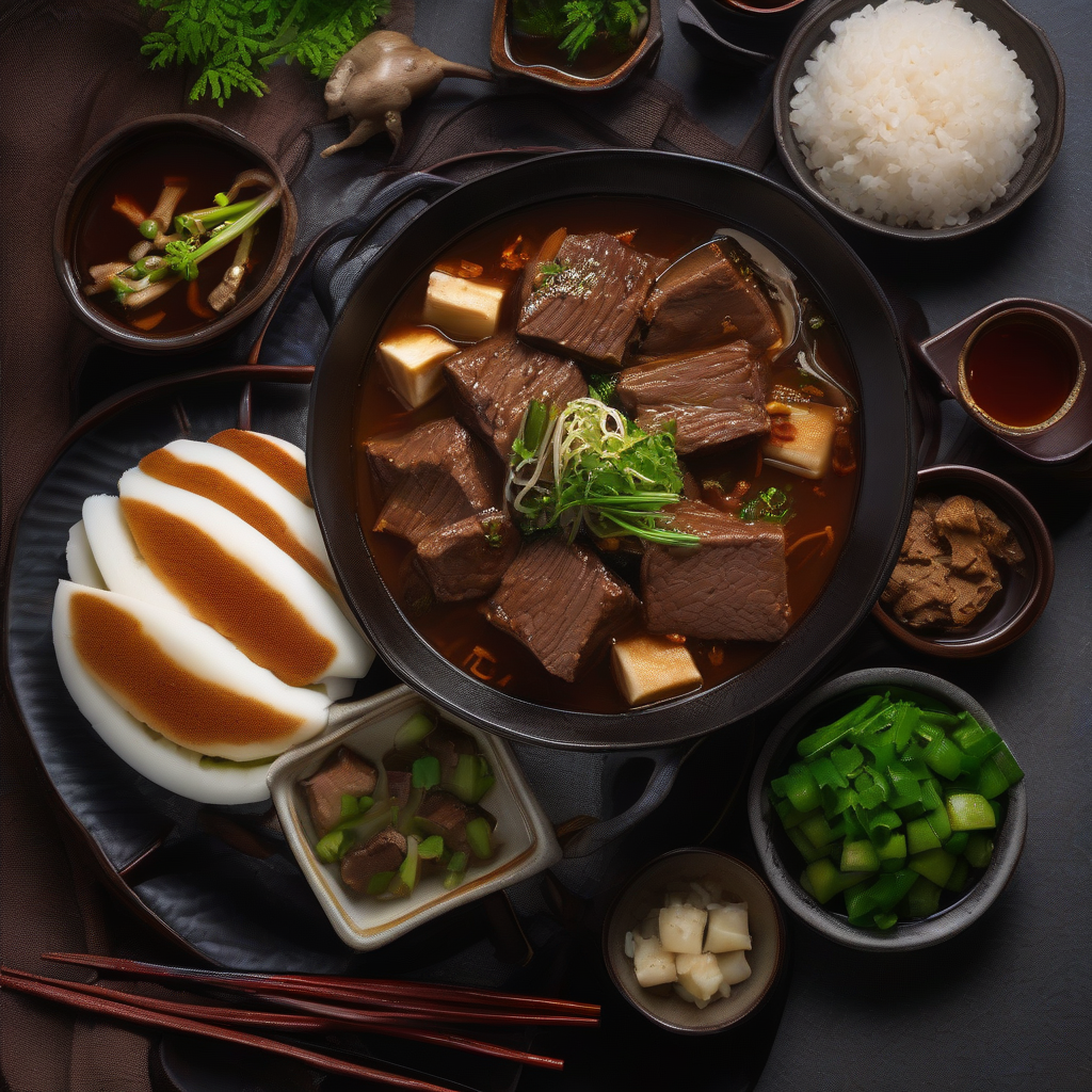 Simmered Beef and Tofu (Niku Dofu)