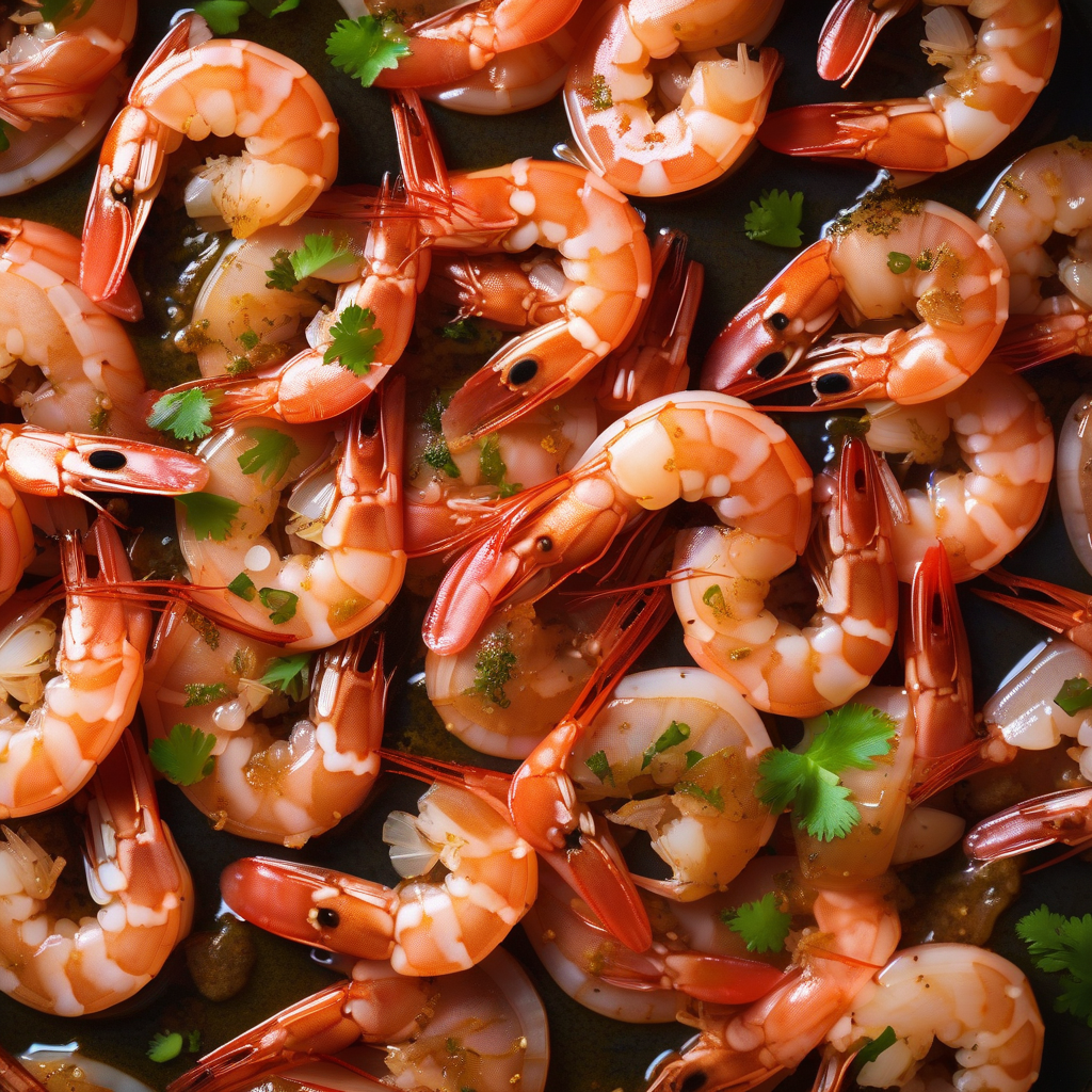 Simmered Shrimp