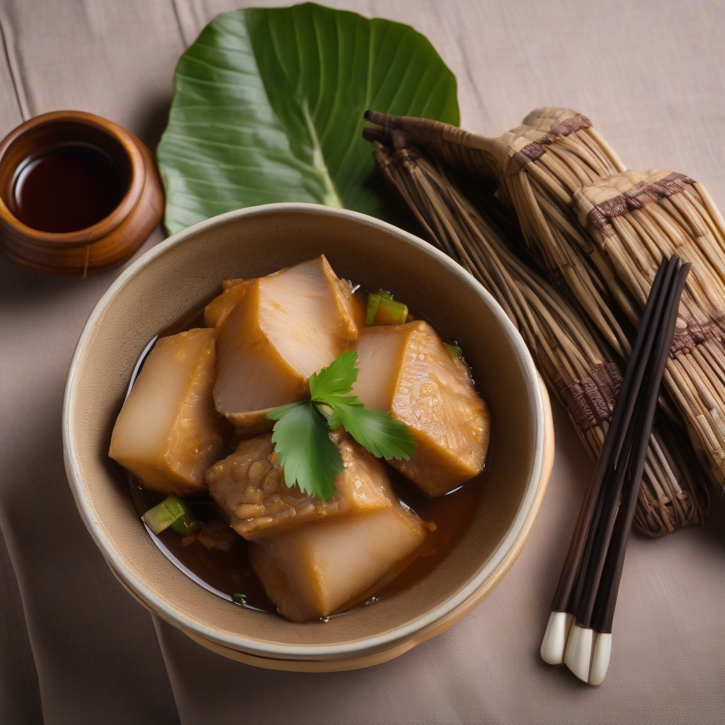 Simmered Taro (Satoimo no Nimono)
