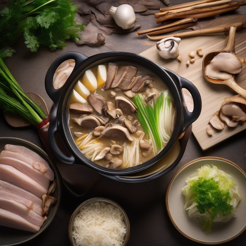 Soy Milk Hot Pot