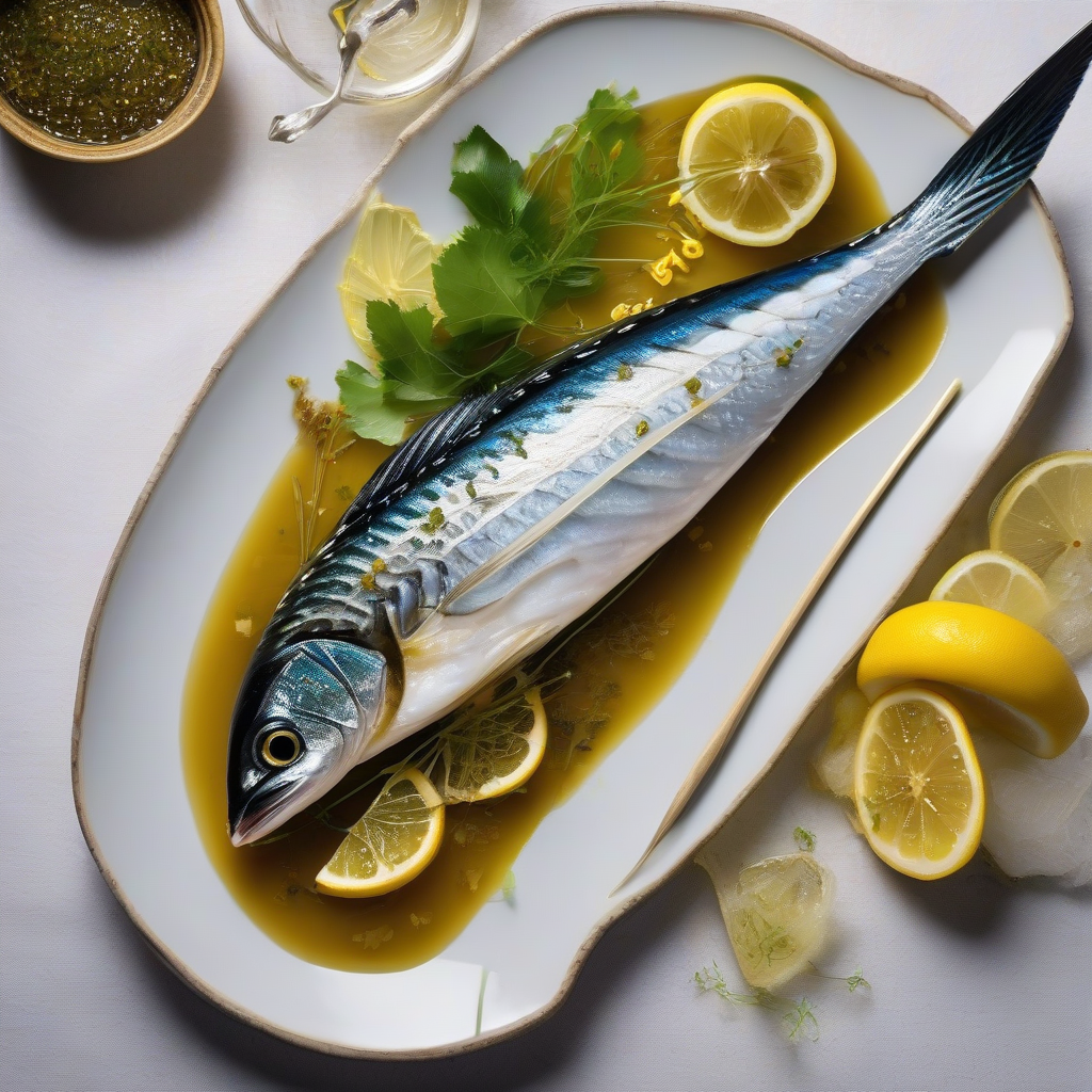 Spanish Mackerel with Yuzu