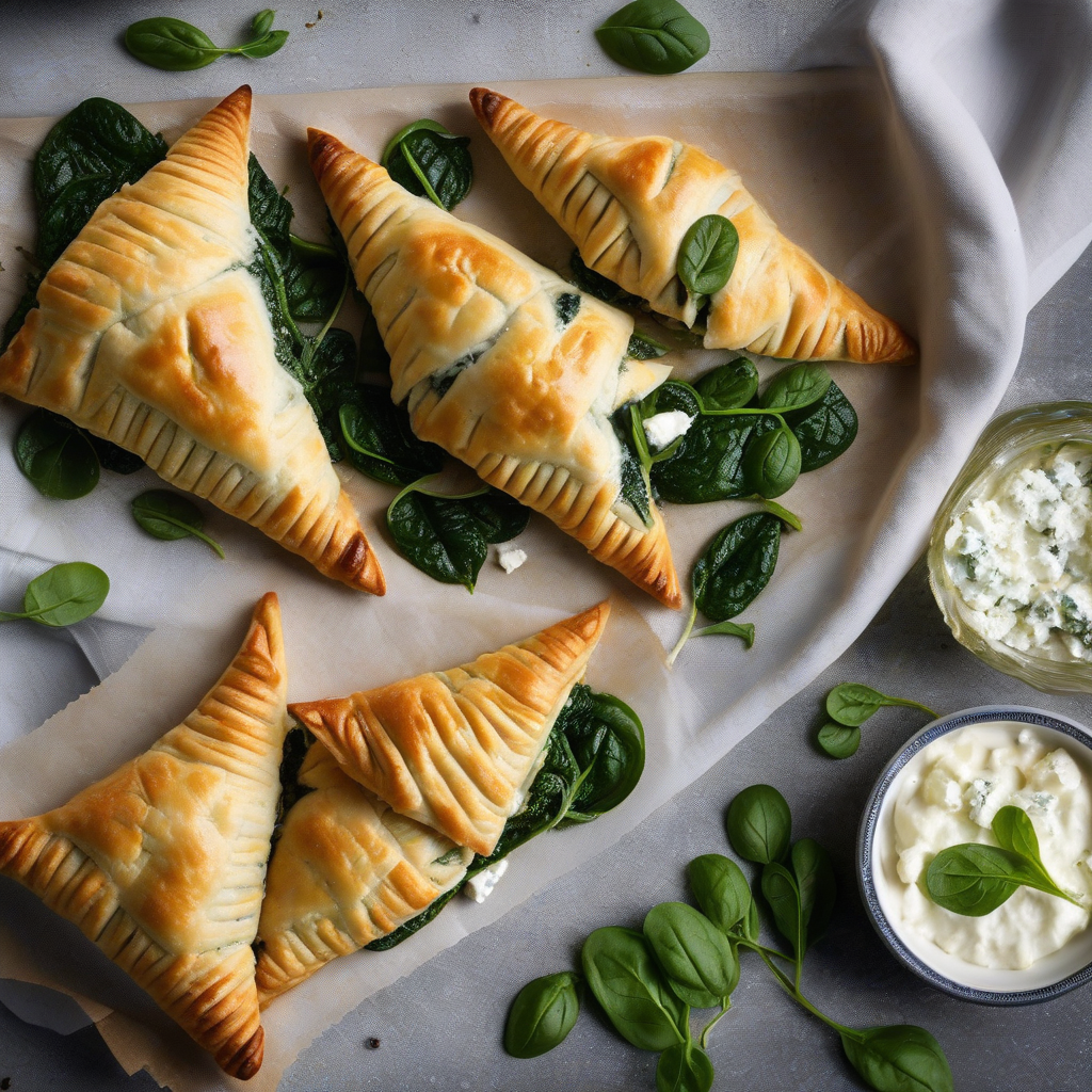 Spinach and Feta Turnovers
