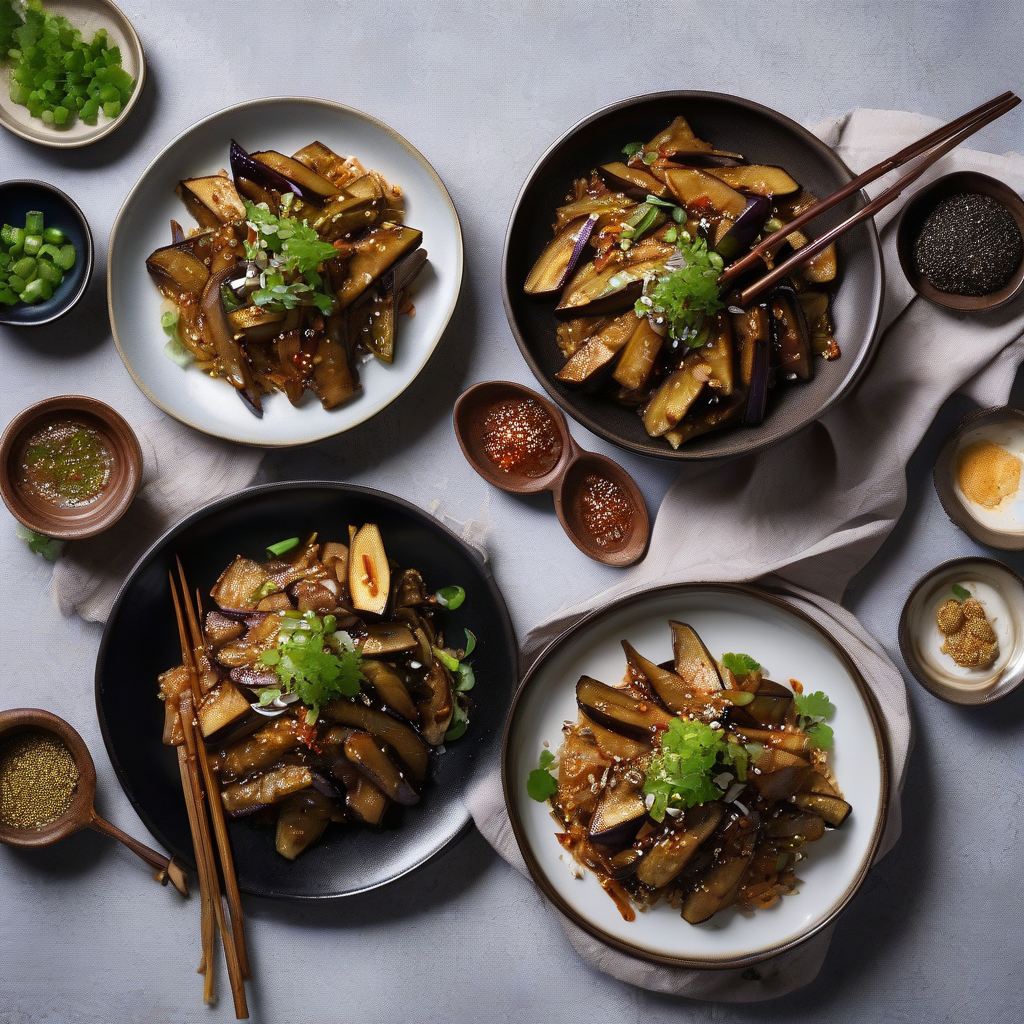 Stir-Fried Miso Eggplant