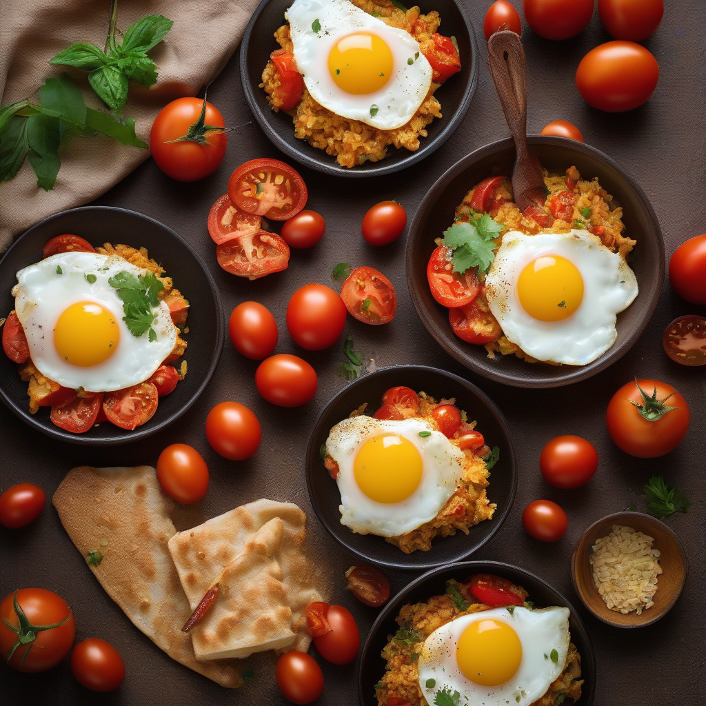 Stir-Fried Tomatoes and Eggs