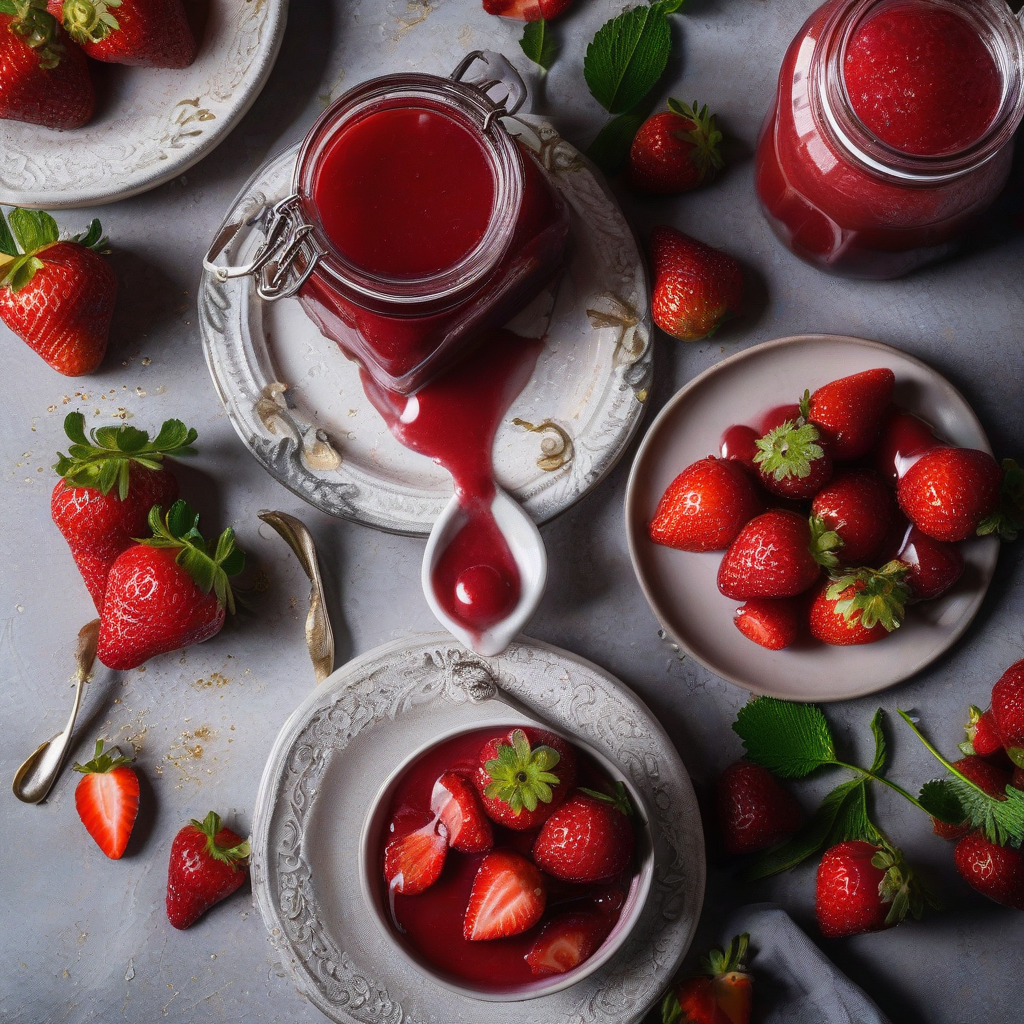 Saus Stroberi (Kompot Stroberi)