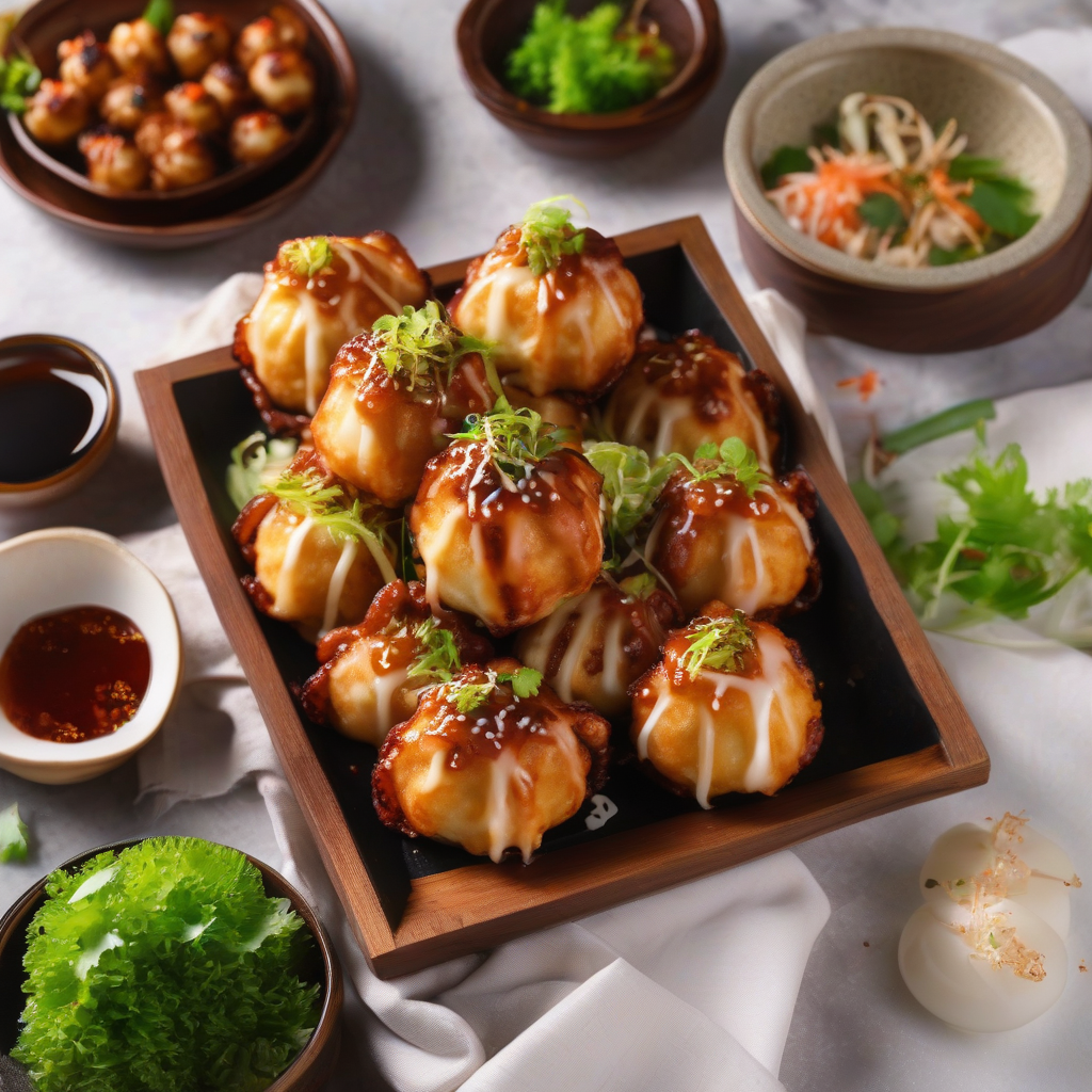 Takoyaki (Bola Gurita Panggang)