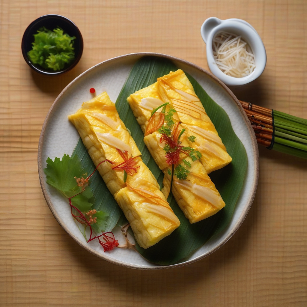 Tamagoyaki (Japanese Rolled Omelette) — Dashimaki Tamago