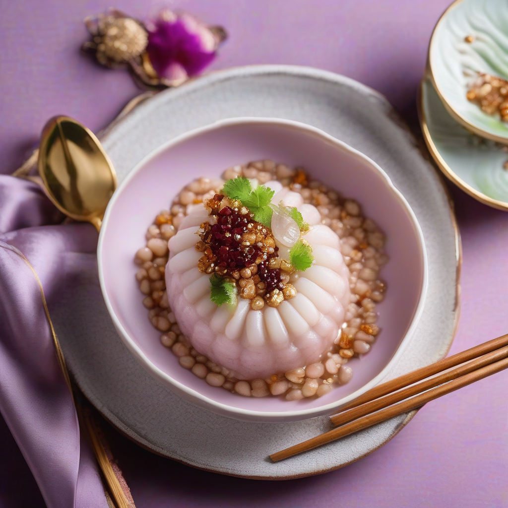 Taro Tapioca Dessert Soup